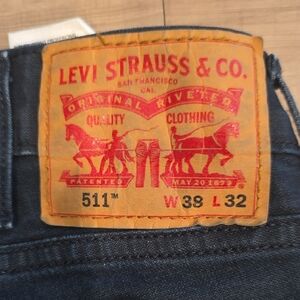 Levi's Slim Fit Dark Blue Jeans